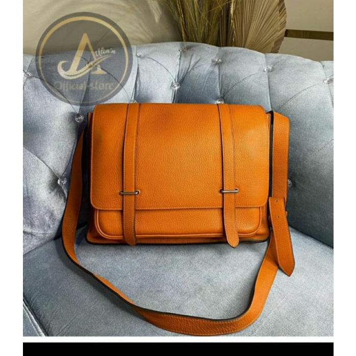 TAS KULIT LAPTOP ASLI GARUT
