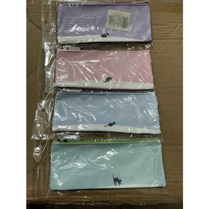 

Pencil case sleting kanvas distant memories satuan ols76