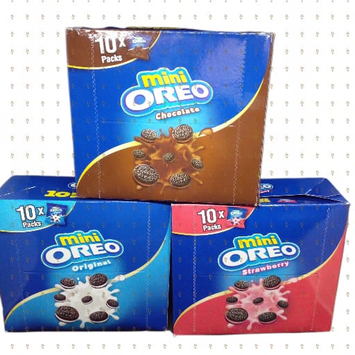 

Oreo Mini Box 20.4gr - Pak Isi 10 Pcs