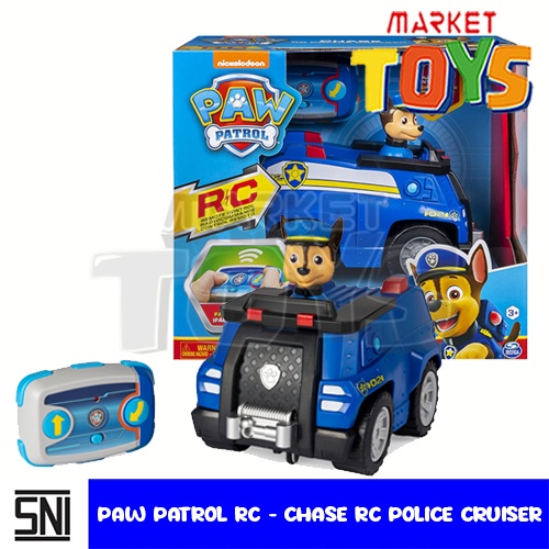 Paw Patrol Remote Control Car Chase RC Police Cruiser Mainan Mobil