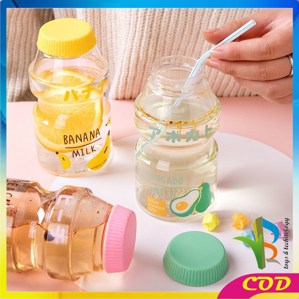 RB-C306 Botol Air Minum Anak Unik Botol Fruity Botol Minum 480ml / Botol Minum Fruity Fruit ALA KOREA