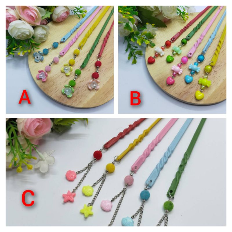 6 pcs tuding ngaji lucu kalam ngaji penunjuk ngaji hias