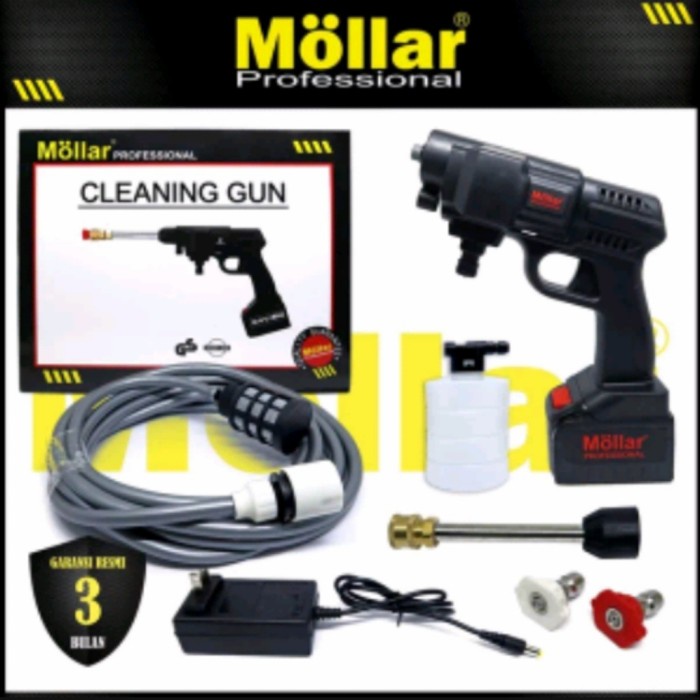 Mollar cordless jet cleaner cuci motor mobil Ac Baterai 24V MLR-CD-HPW ORIGINAL.