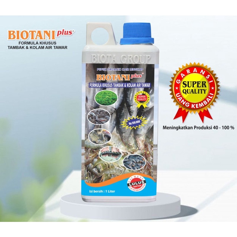 PUPUK CAIR BIOTA PLUS (Khusus Pertambakan)