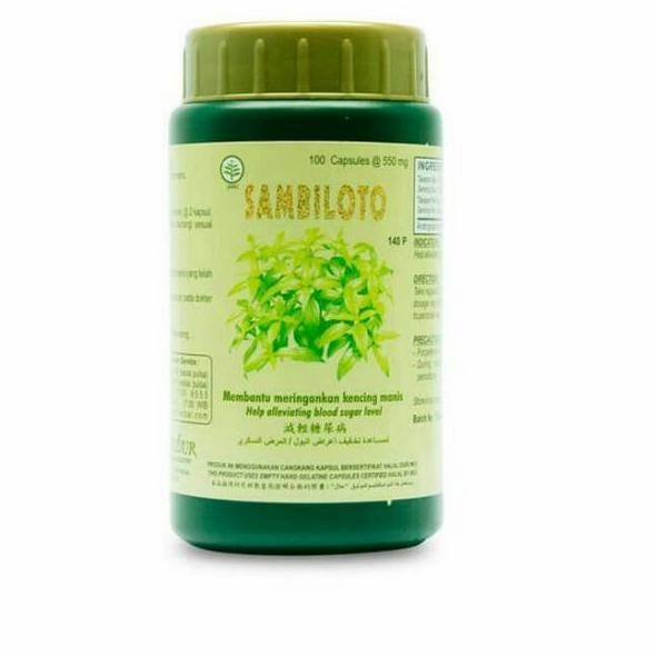 Sambiloto Borobudur 100 kapsul