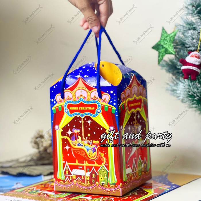 

Kotak Hampers Natal #2 / Hampers Merry Christmas / dus parcel Xmas