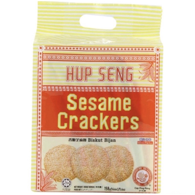 

HUP SENG SESAME /CRACKERS SACHET /BISKUIT/Import