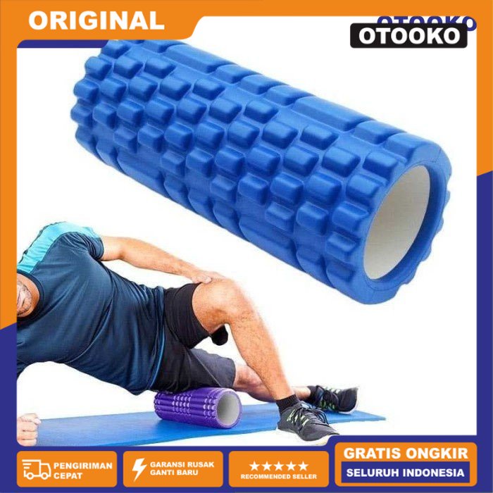 Rumble Foam Roller Alat bantu Senam Bantal Yoga Pilates pijat