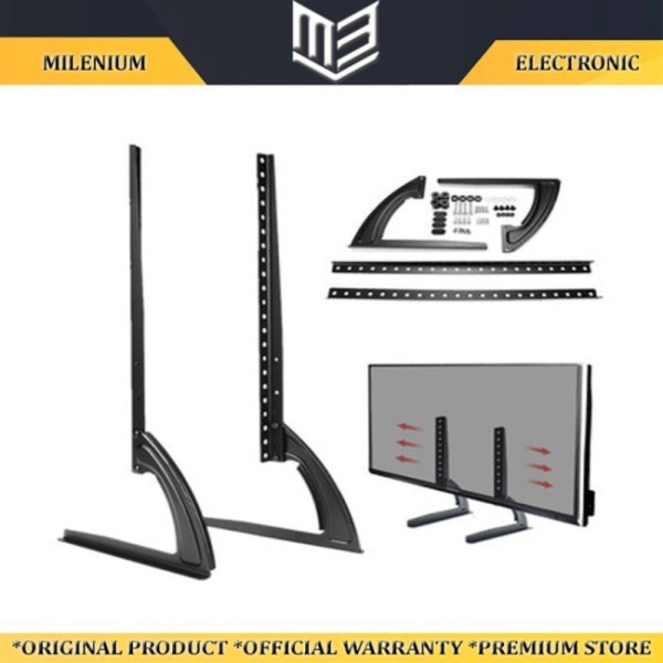 bracket stand kaki tv 32 43 50 55 65 inch LG SAMSUNG SONY TCL ALL TV - 22 - 32 Berkualitas
