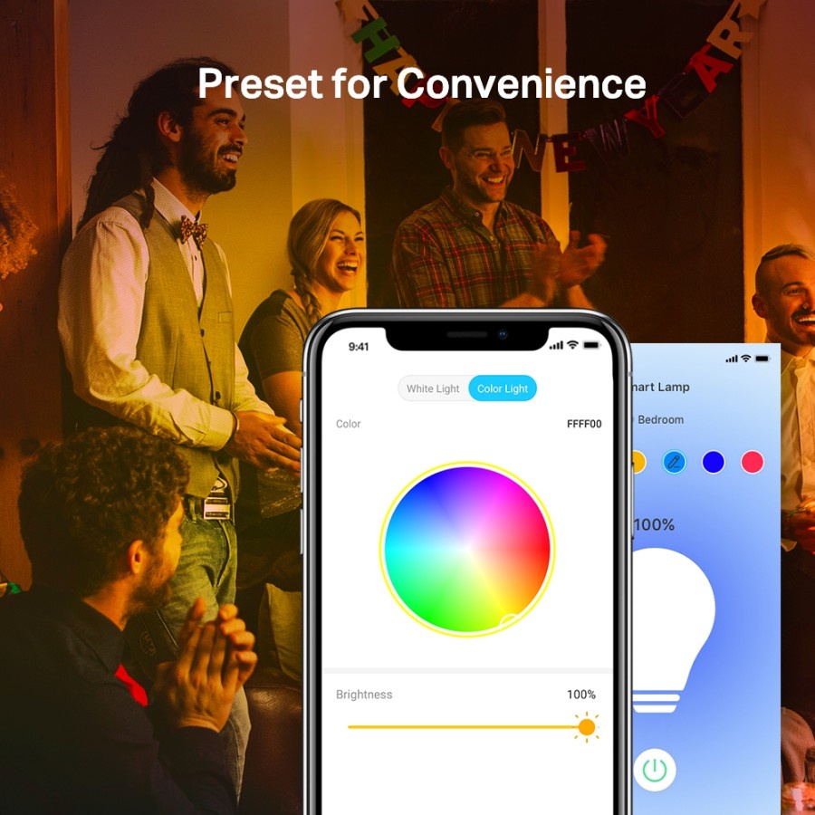 TP - Link Smart Wi-Fi Light Bulb Multicolor - Tapo L530E