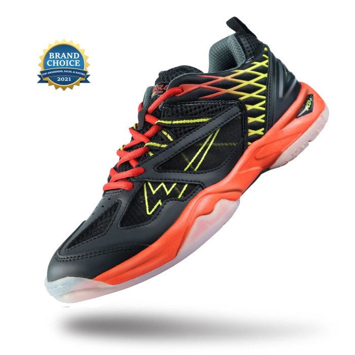 Sepatu Eagle SSPro1 Black/Red– Sepatu Badminton - 39
