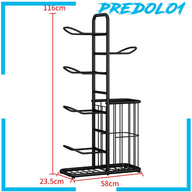 Predolo1 Rak Penyimpanan Bola Basket / Sepak Bahan Metal