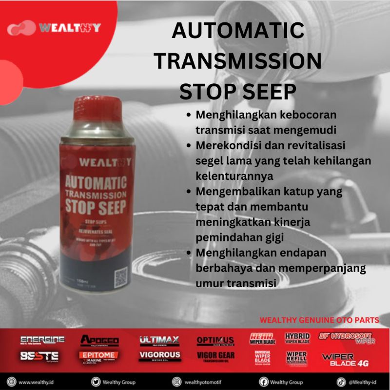 WEALTHY automatic transmission stop Seep stop slips 150ml