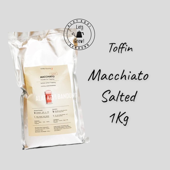 

Tokopratiwiw - Toffin Macchiato Foam Salted 1000Gr