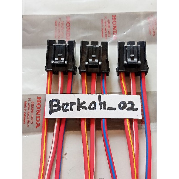 Soket acg, soket connector ACG starter 3 pin Honda Vario 125, Vario 150, PCX 150, ADV 150