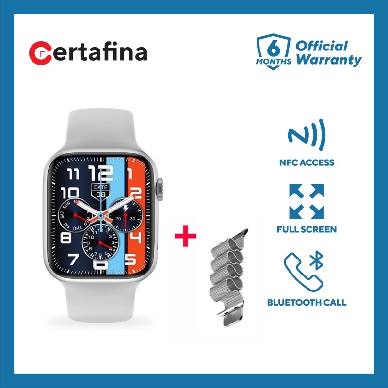 New Certafina IWO13 PRO W57 W58 Smart Watch Series 7 8 infiniteWatch 7 Max angkat telp WA 1.95inch