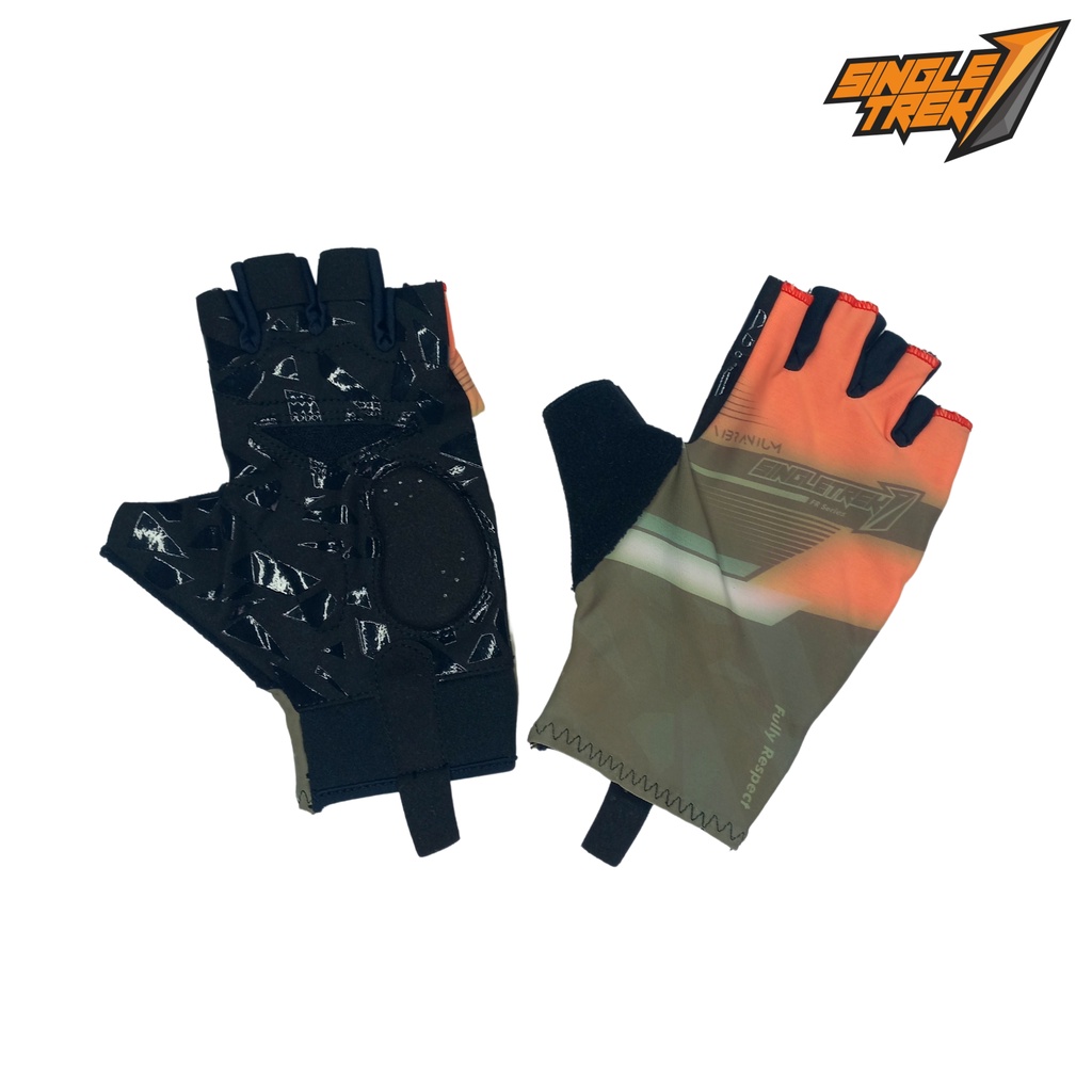 DISKON!! Sarung Tangan Sepeda SingleTrek Reject Fabric