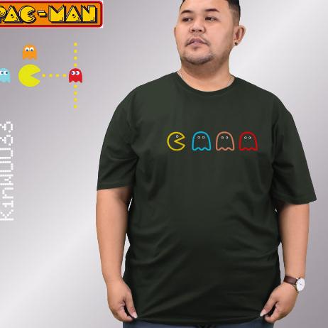 KAOS PRIA JUMBO COTTON COMBED 30S DISTRO BAJU OBLONG BIG SIZE XXXXXL - Army, M
