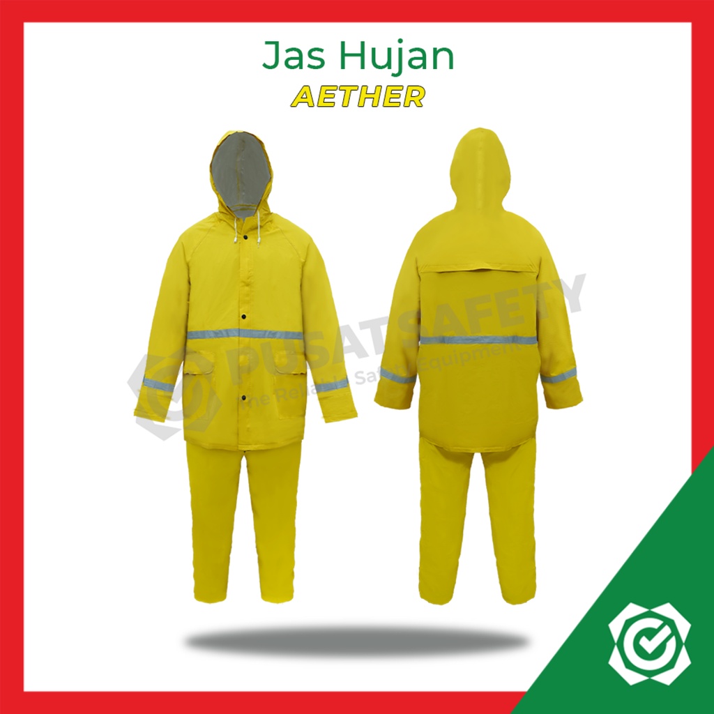 Jas Hujan Setelan AETHER Proyek Safety Scotlight