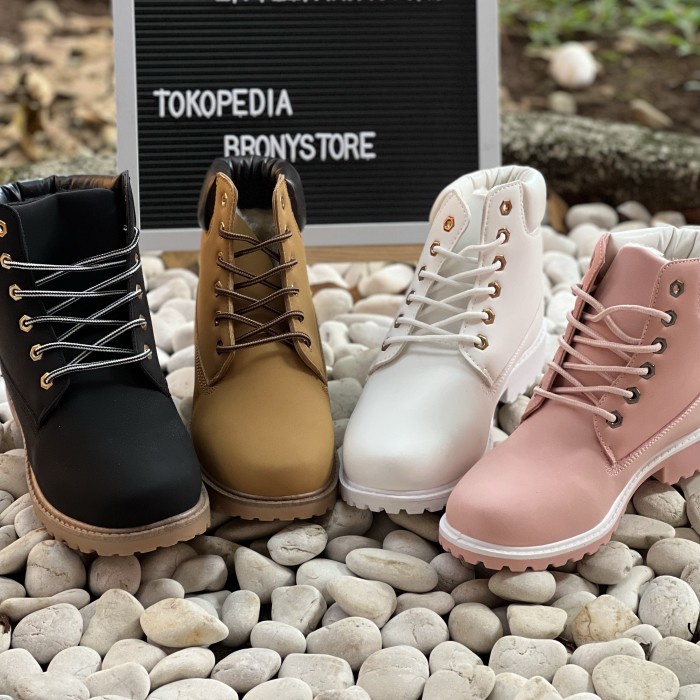 Boots Sepatu Boots Musim Dingin /Winter Wanita Pria Big Size Waterproof