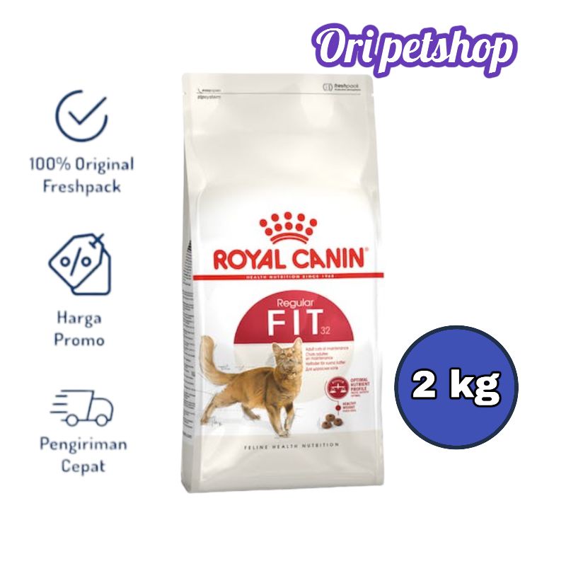 Royal Canin Fit 32 Makanan Kucing Dewasa 2kg