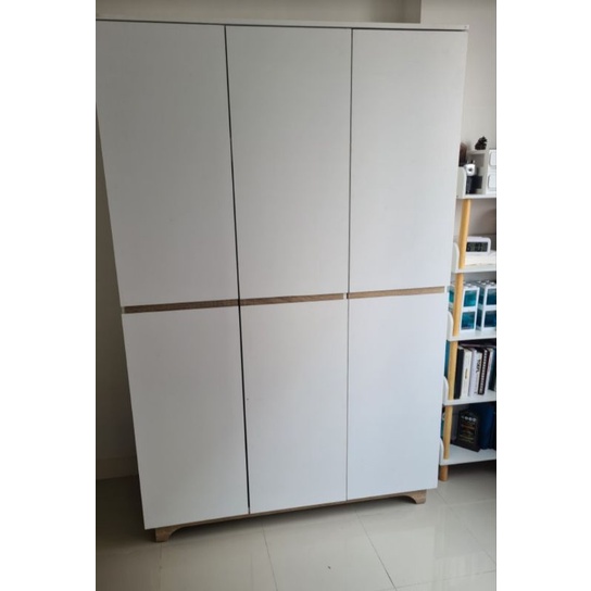 Lemari pakaian 3pintu lemari baju lemari minimalis lemari/wardrobe baju 3pintu/Luna Milano 3p