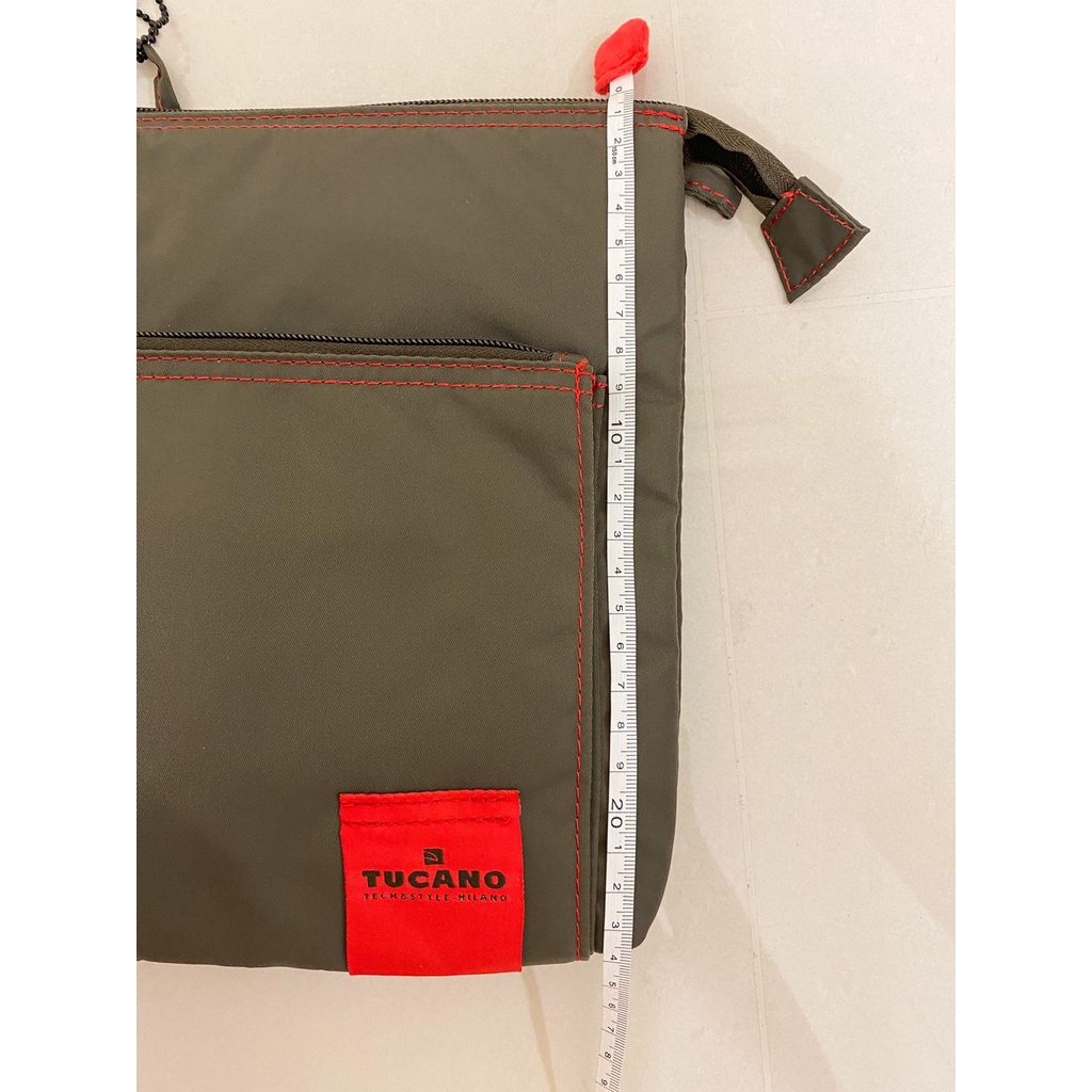 Tucano Slim Bag for 13&quot; MacBook and iPad Pro Tucano Lampo Orange - Tas Laptop