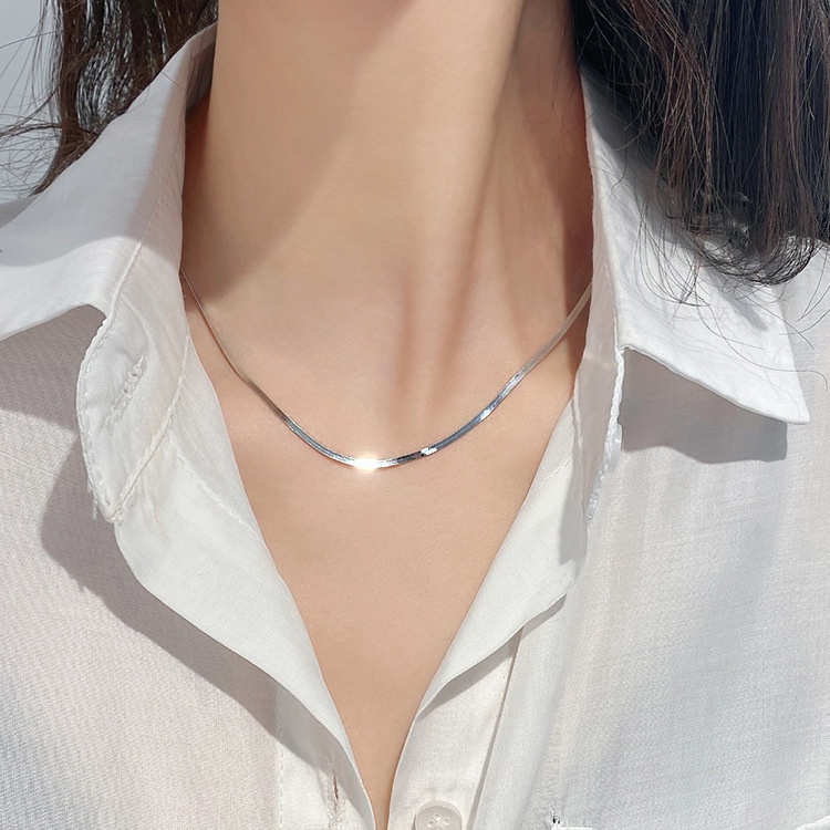 Kalung Choker Berlian Imitasi Gaya Korea Untuk Wanita