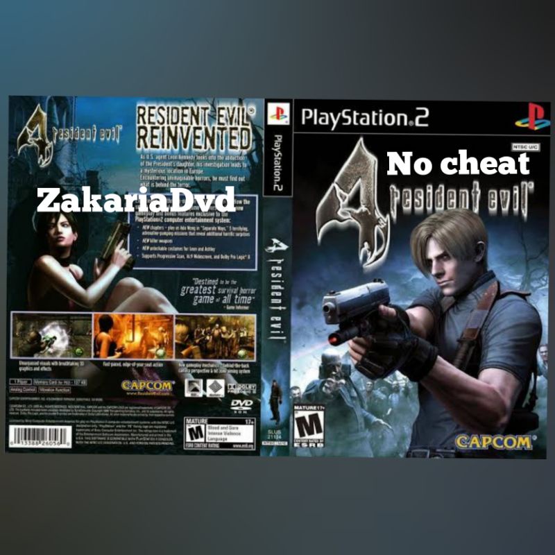 Kaset Ps 2 Resident Evil No Cheat