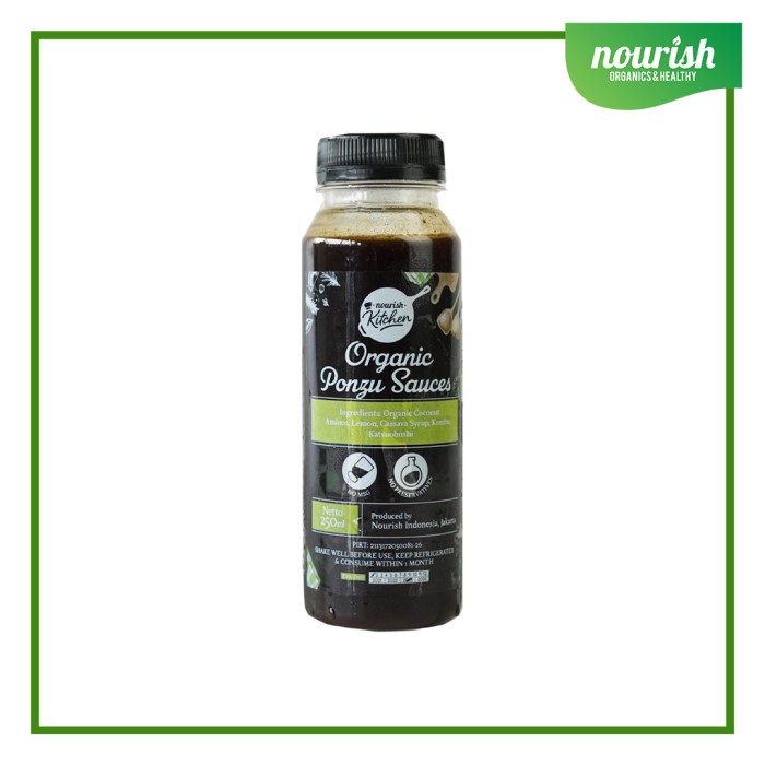 

ORGANIC PONZU SAUCES 250ML (JAPANESE SHABU-SHABU DIPPING SAUCE)