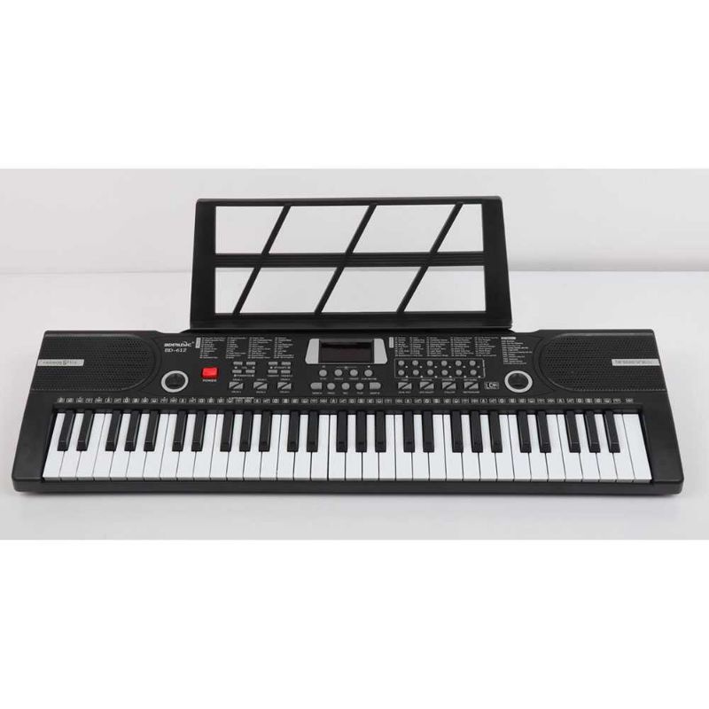 BDMUSIC Keyboard Musikal Anak 61 Keys dengan Mikrofon - BD-612