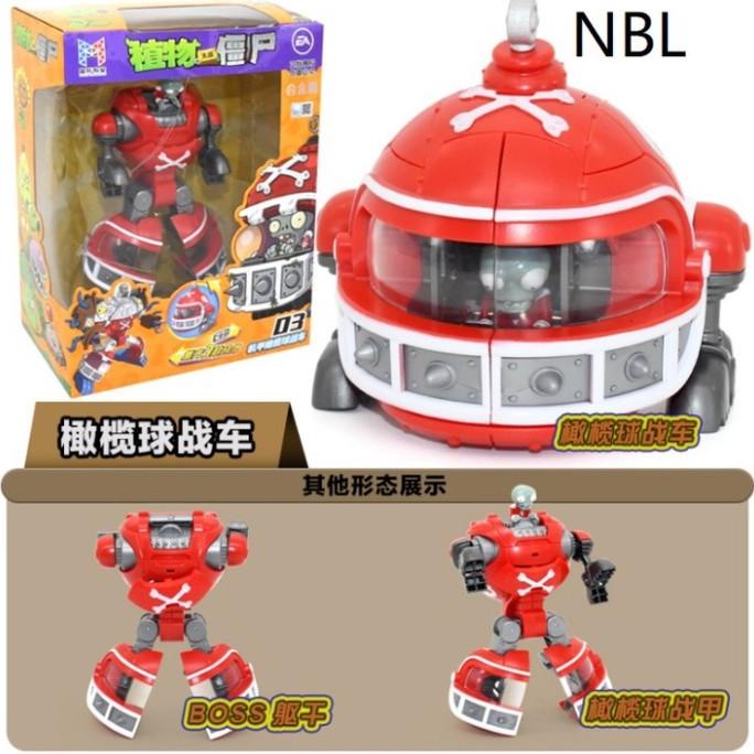 J3 - Mainan Plants vs Zombies Toys Deformation Robot King Kong Zombie