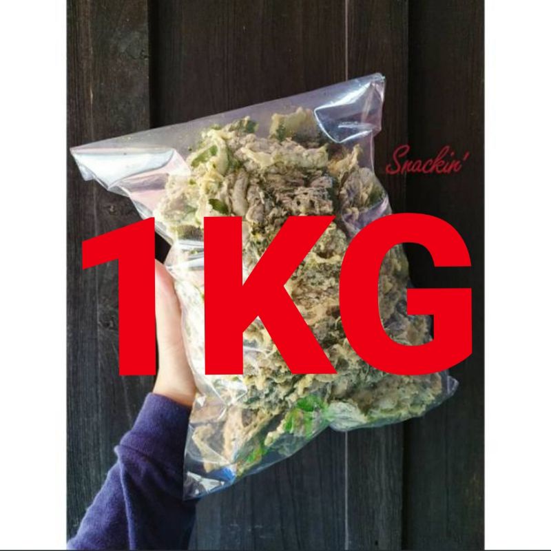 

MURAH! 1KG KERIPIK BAYAM gratis bubble wrap