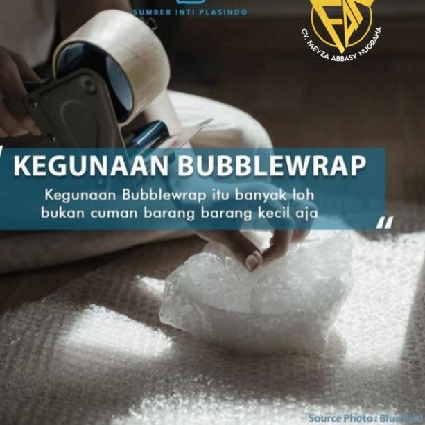 

BUBBLE WRAP PROMO 2.4KG (Merk Tentatif) UKURAN 50M x 125CM - Hitam