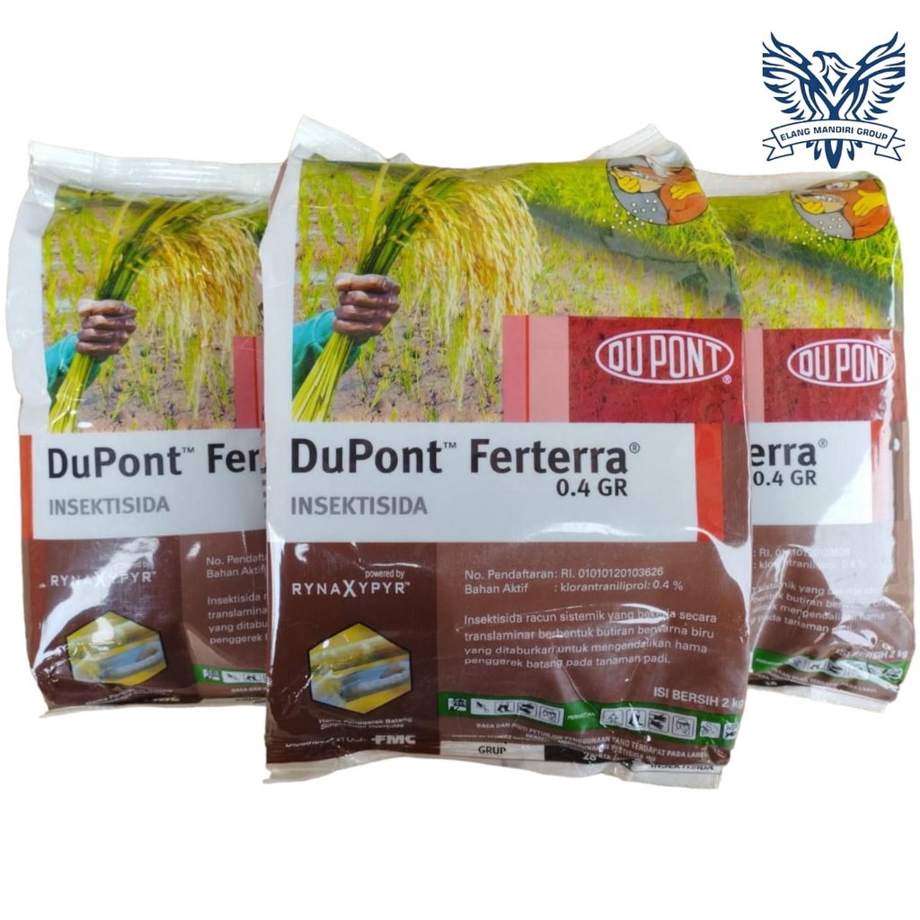 Insektisida DuPont Ferterra 0.4GR 2kg Bahan Aktif Klorantraniliprol 0.4% FERTERRA Tuntas Virtako Prevathon