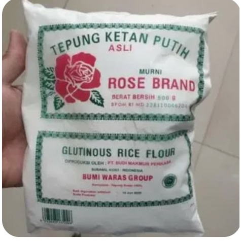 

TEPUNG KETAN PUTIH - ROSE BRAND