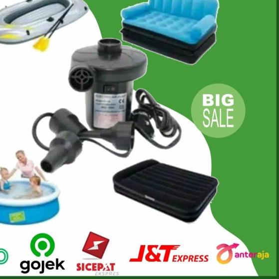 POMPA ANGIN LISTRIK ELEKTRIK TIUP VACUUM BAG KOLAM KASUR BALON