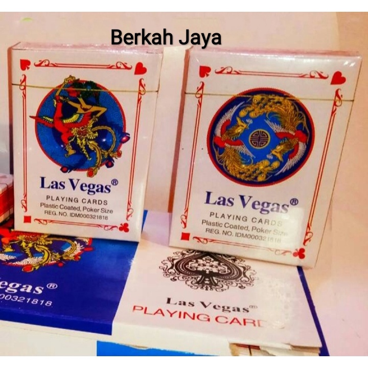 Kartu Remi Las Vegas Biru