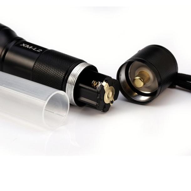 Senter LED Tactical CREE XM-L2 8000 Lumens