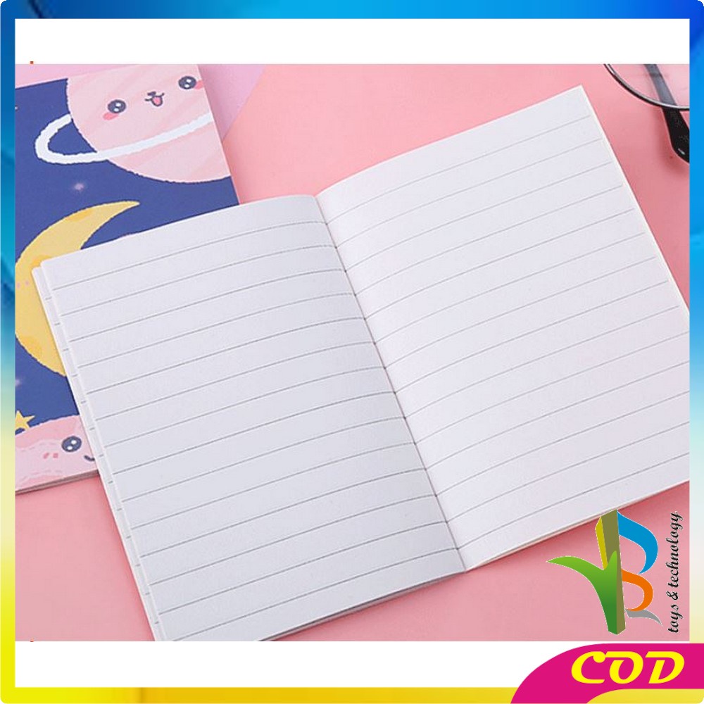 RB-A25 Buku Tulis Mini Notebook / Buku Tulis Memo Kecil Karton / Buku Catatan Cartoon Mini Book Lucu Anak Sekolah Import