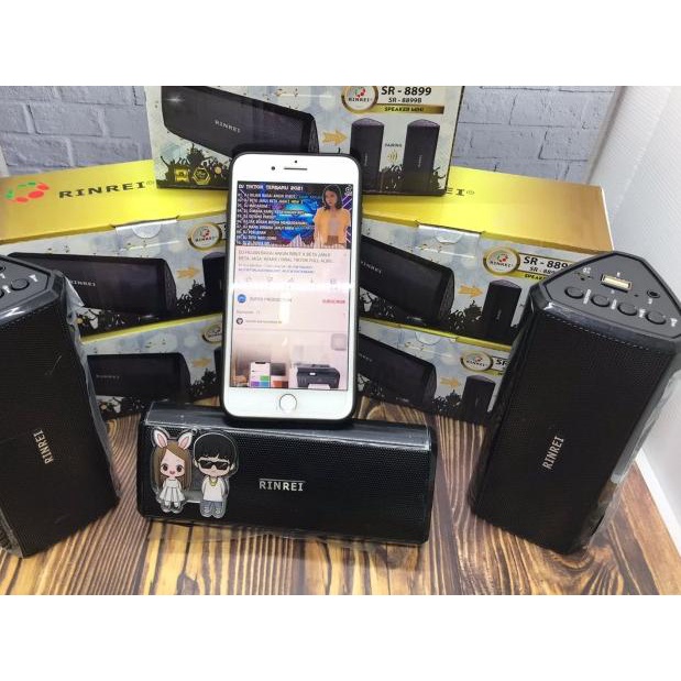 Speaker Bluetooth GMC 881A 100% ORIGINAL GMC Speaker Super Baas - RINREI SR-8899B