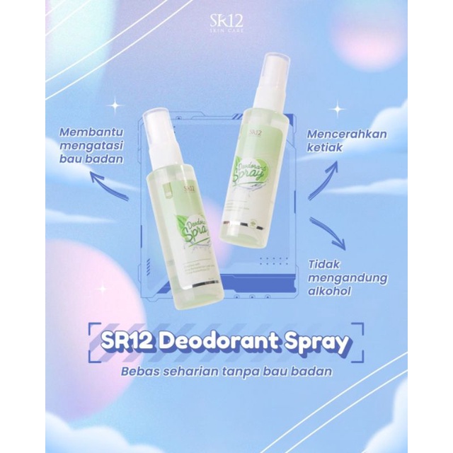 DEODORANT REGULER S12 AMPUH BASMI BAU BADAN DAN JUGA MEMUTIHKAN KETIAK TERLARISSS 