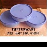 mangkuk large handy bowl 580 ml ungu lama tuperware