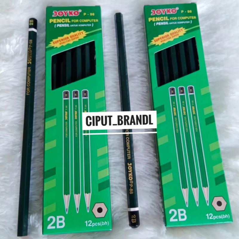 

Promo 12 pcs Pensil Joyko 2B P-88