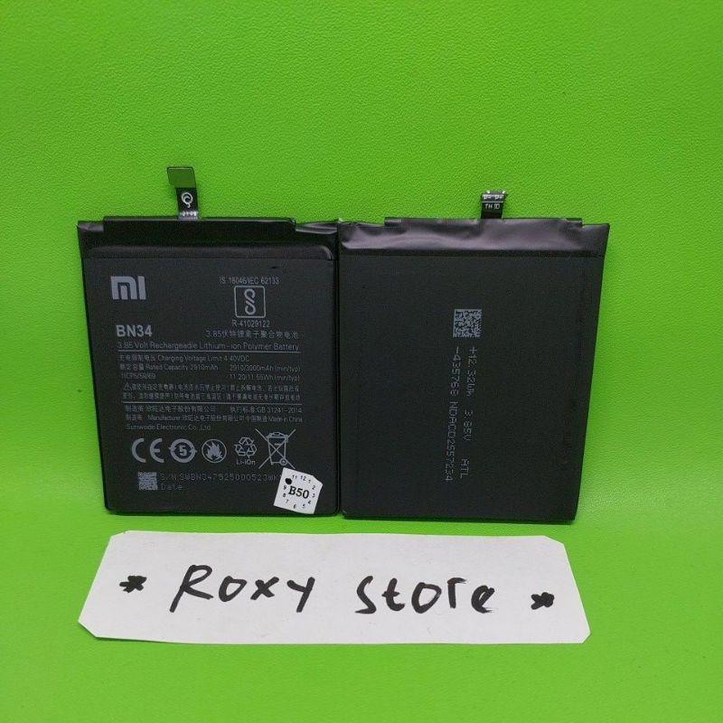 Batre Batere Baterai Battery Xiaomi Redmi 5A BN34 Original