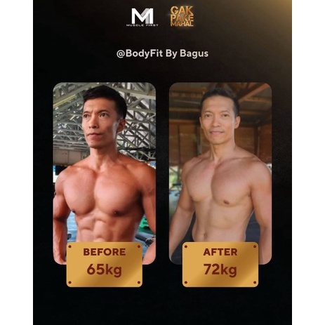 Muscle First Pro gainer 2lb Menambah Berat Badan Bulking M1 Pro Gainer