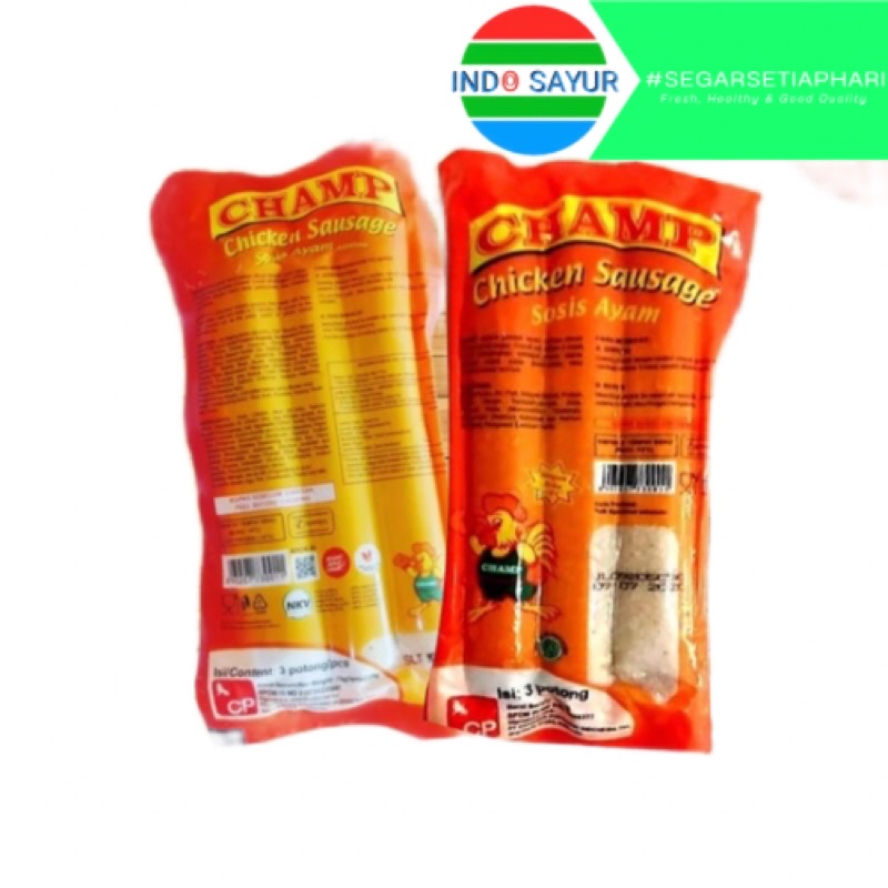 

Sosis Champ Ayam / Sapi 3pcs
