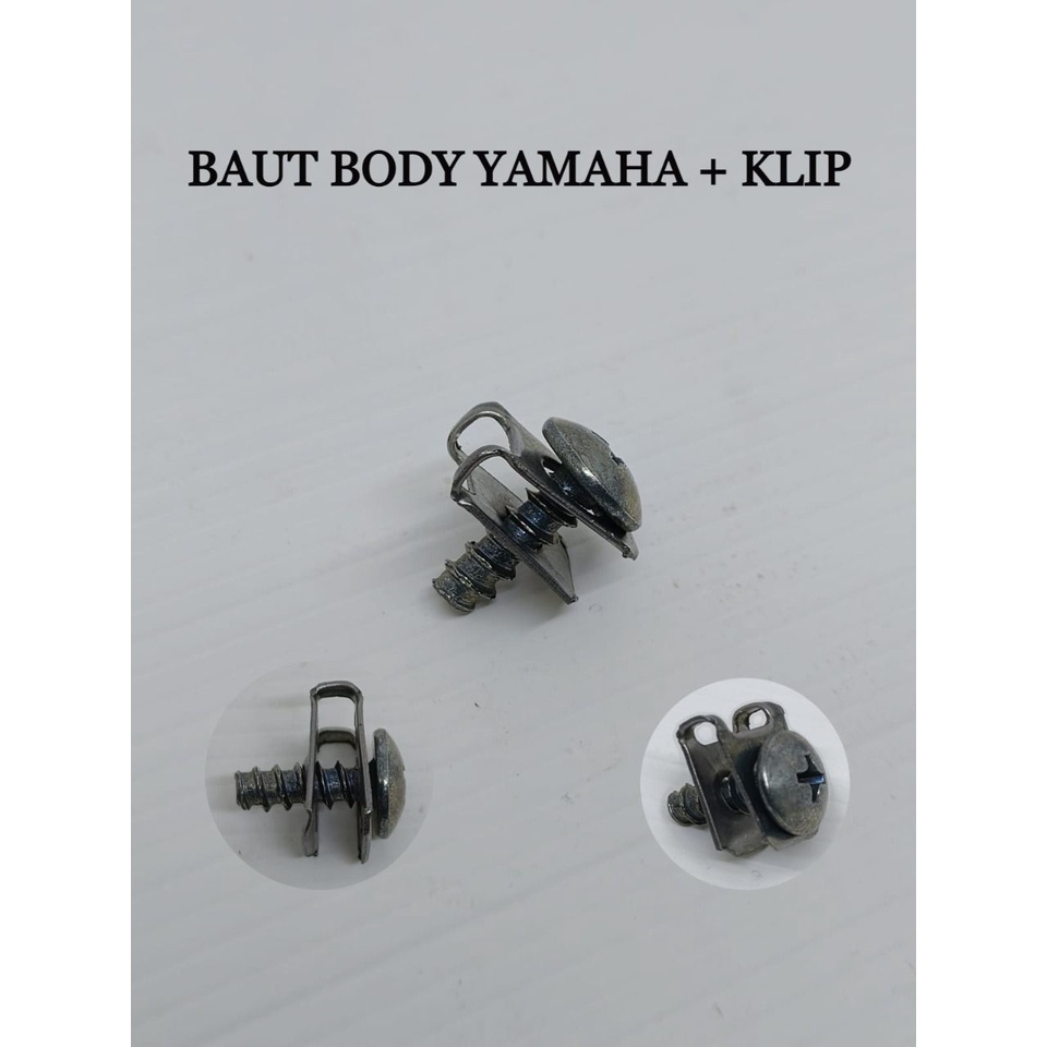 BAUT BODY + KLIP DRAT KASAR HND &amp; YMH BEBEK METIC UNIVERSAL MOTOR 1 PCS