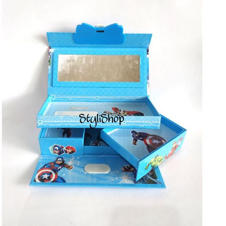 

♗ Kotak Pensil 3D dengan Kode/Sandi Motif Anak, Tempat Alat Tulis, Tempat Pensil ま