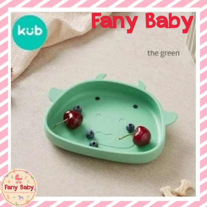 KUB SILICONE SUCTION DINNER PLATE